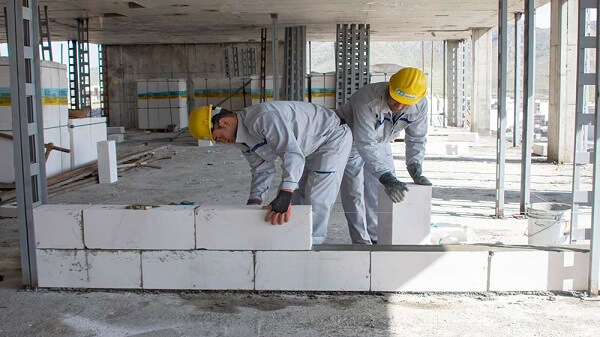 تفاوت هبلکس و بلوک سیمانی بر اساس وزن