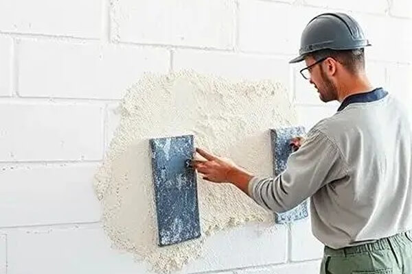 گچ کاری روی هبلکس